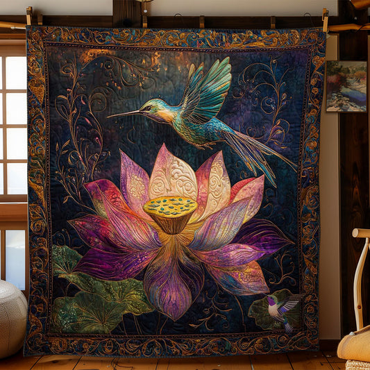 Lotus Hummingbird WN1311049CL Quilt