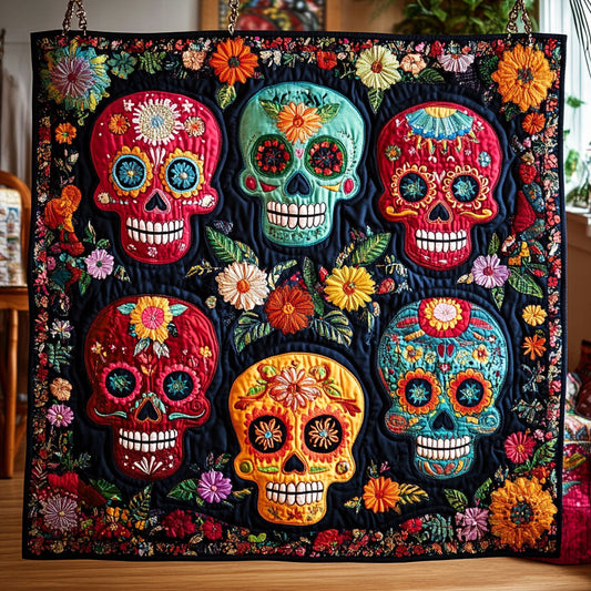Sugar Skull Serenade WJ0608032CL Quilt