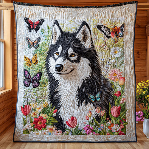 Floral Fur Majesty CP1208078CL Quilt