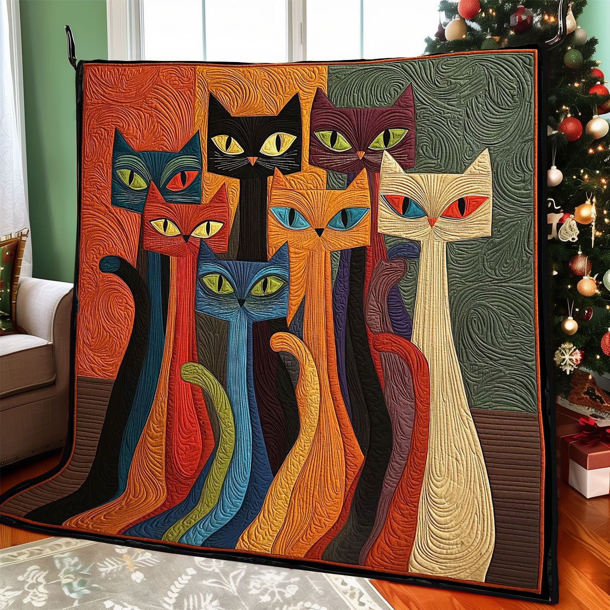 Chic Meow CP1111030CL Quilt