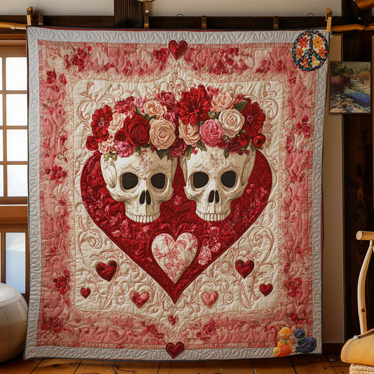 Lover’s Skull WN0412014CL Quilt