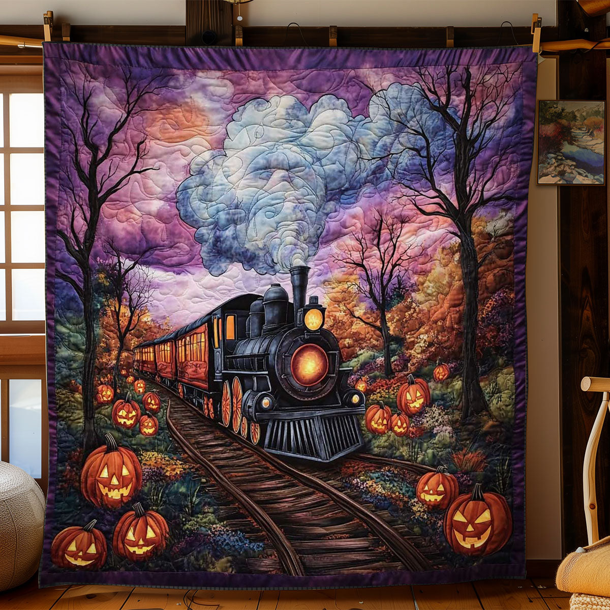 Spells And Steam Train WN1005058CL Quilt