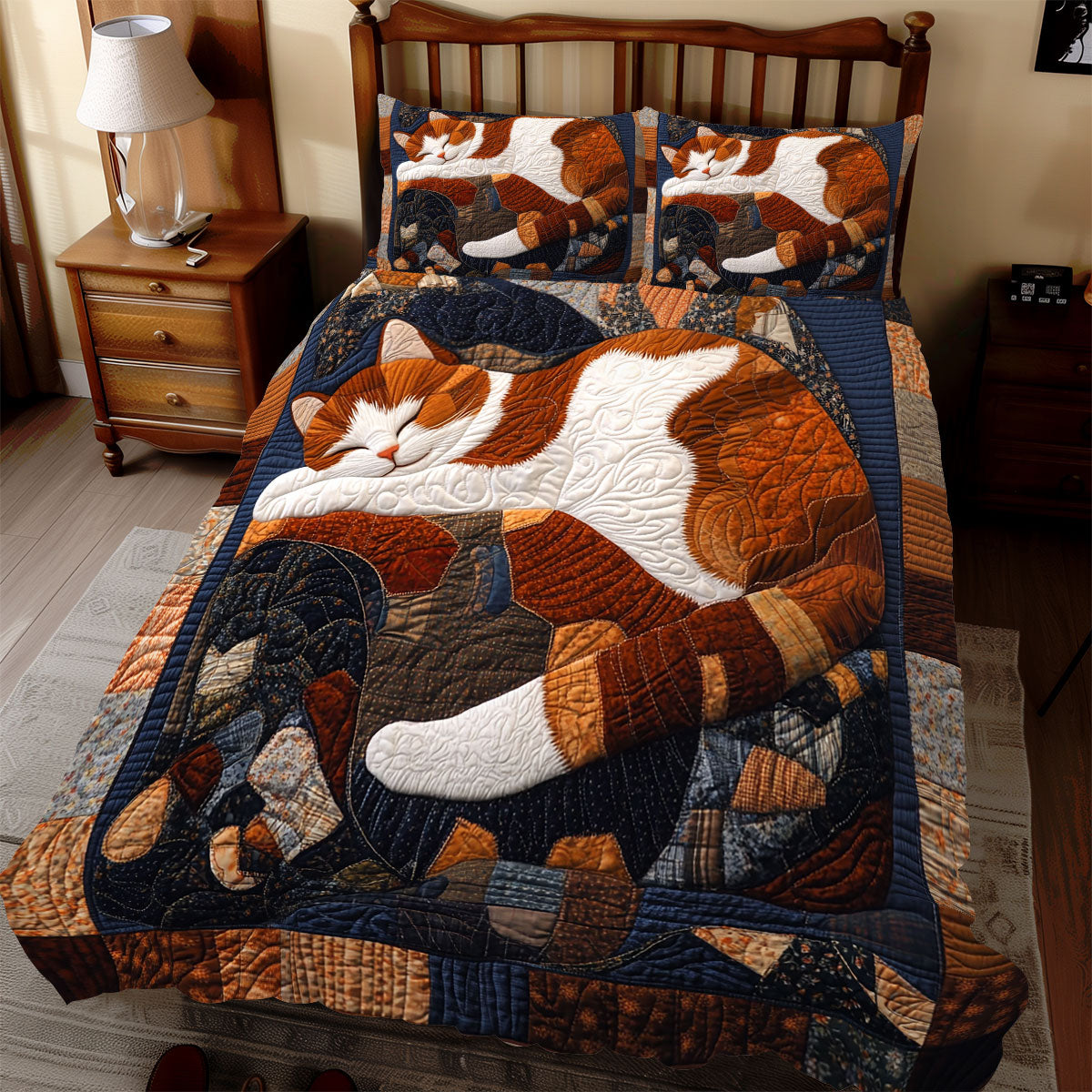 Sleeping Cat WX0212097CL Duvet Cover Set