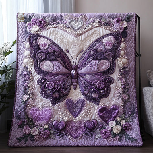 Butterfly Blooming Into You WU2410007CL Quilt