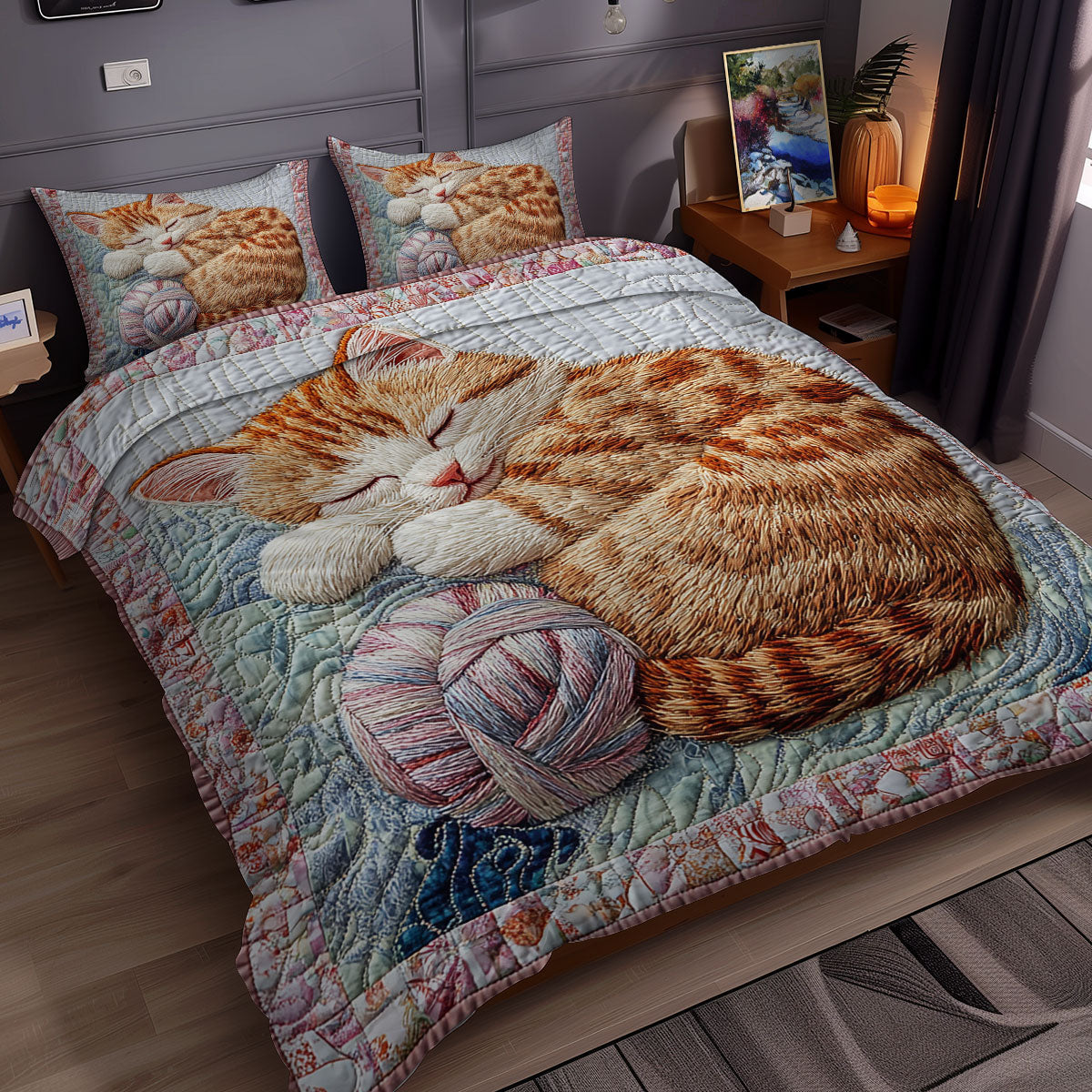 Sleepy Cat WX2311091CL Duvet Cover Set