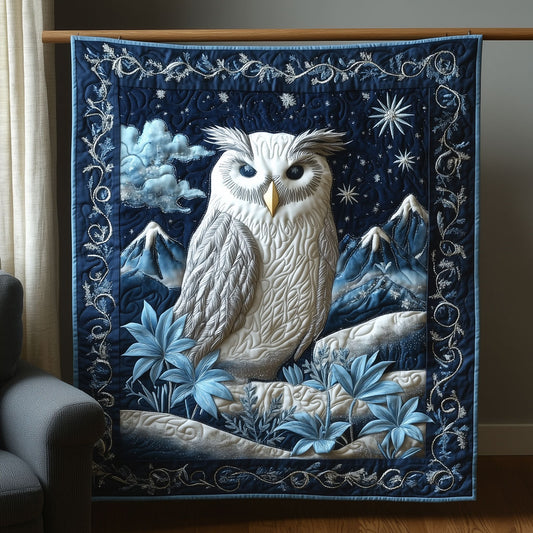 Majestic Snow Owl XK0410002CL Quilt