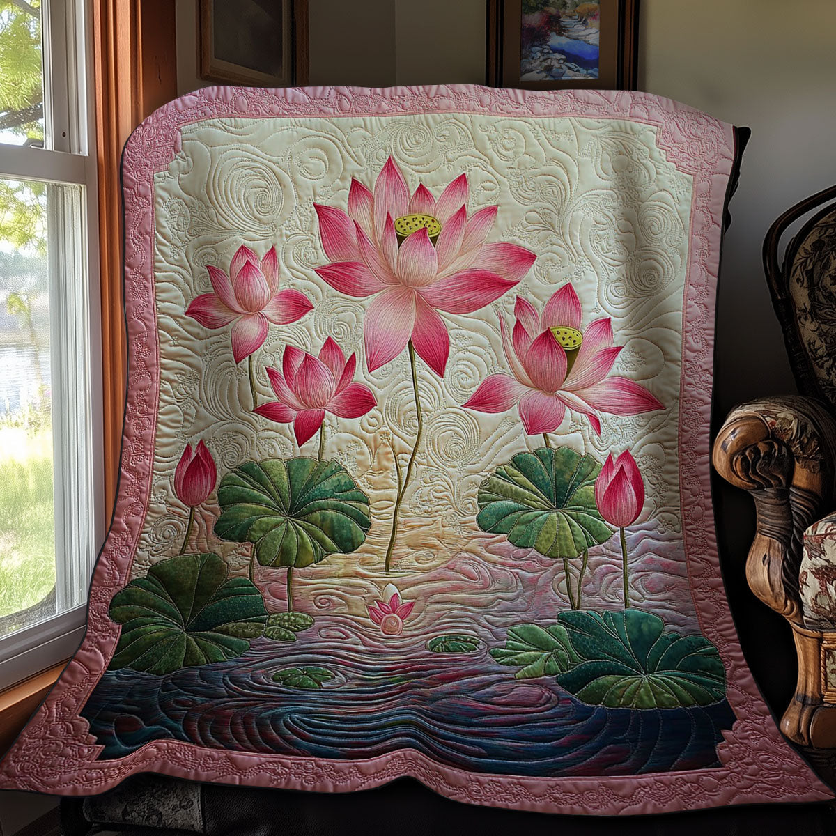 Lotus WY3012022CL Quilt