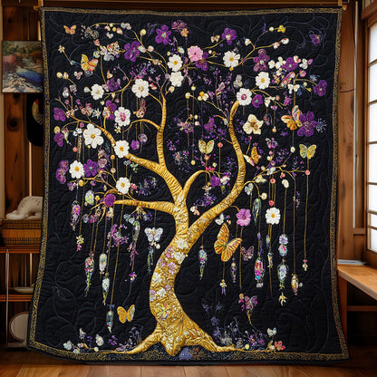 Crystal Tree Of Life WY1802012CL Quilt