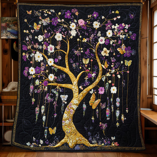 Crystal Tree Of Life WY1802012CL Quilt