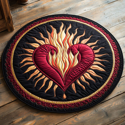 Blazing Core CP2807055CL Quilted Round Mat