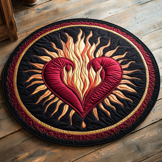 Blazing Core CP2807055CL Quilted Round Mat