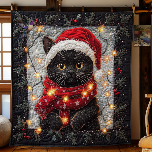 Yuletide Cat Charm WN1812007CL Quilt