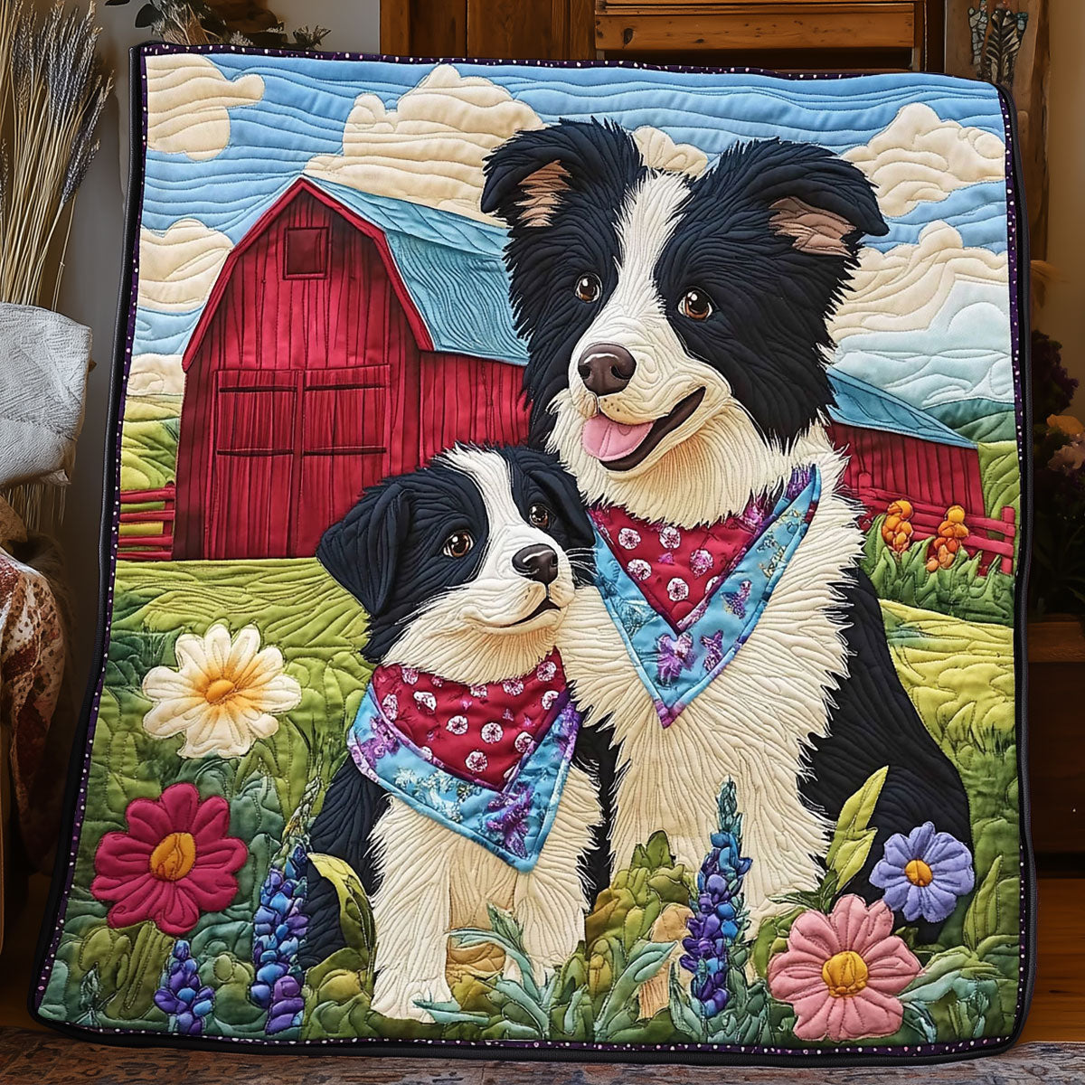 Border Collie Bond WJ1305005CL Quilt