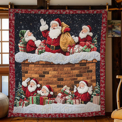 Santa Brick Pop WN1811043CL Quilt