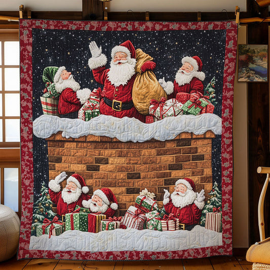 Santa Brick Pop WN1811043CL Quilt