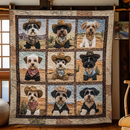 Buckaroo Schnauzer WN0901008CL Quilt