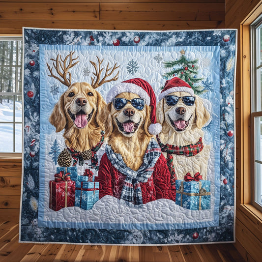 Golden Retriever Rustic WN15080051CL Quilt