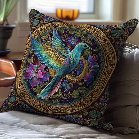 Hummingbird In Mandala WY0402083CL Quilt Pillow Case