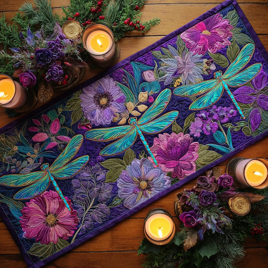 Magical Wings XR2511006CL Quilted Table Runner