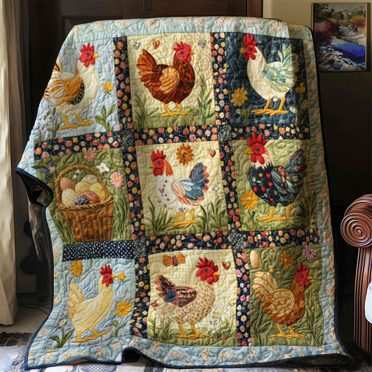 Chicken Lover YR1210009CL Quilt