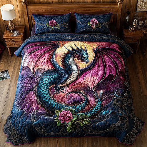 Dragon Blue Rose WT1302001CL Duvet Cover Set
