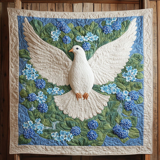 Blooming Dove CW0306003CL Quilt