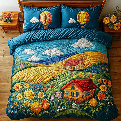 Summer Fields Escape WX0407075CL Duvet Cover Set