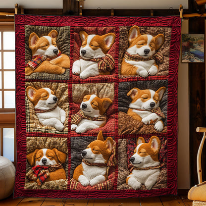 Corgi Cuddle WN1207008CL Quilt