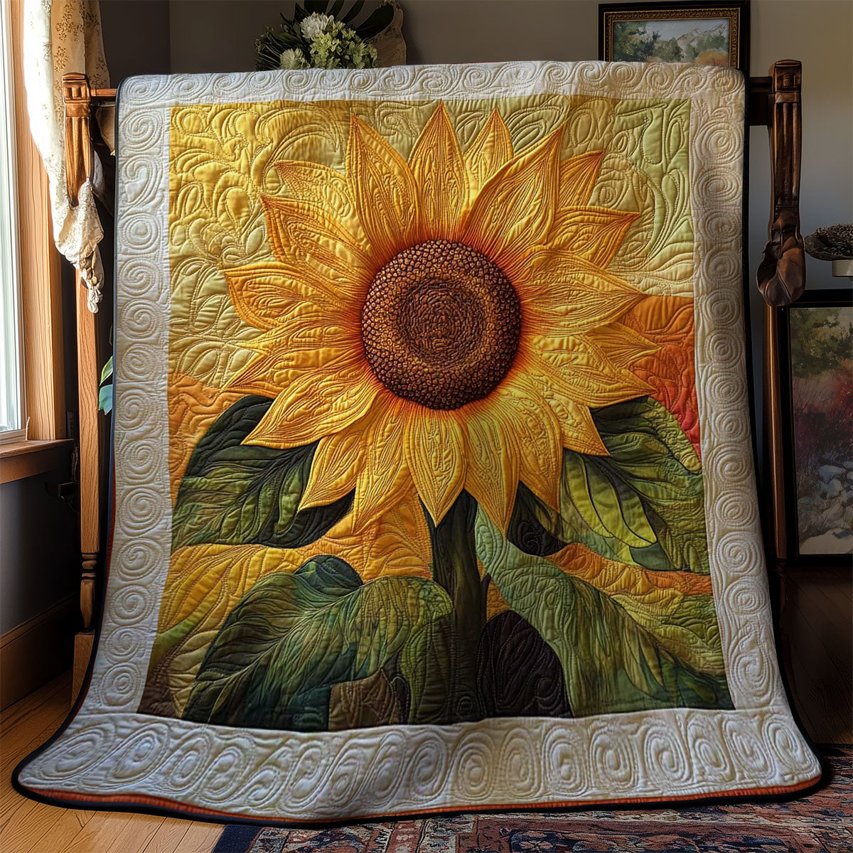 Sunflower Fields WN1703060CL Quilt