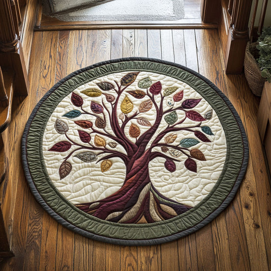 Seasons In Stitch CP2305006CL Quilted Round Mat
