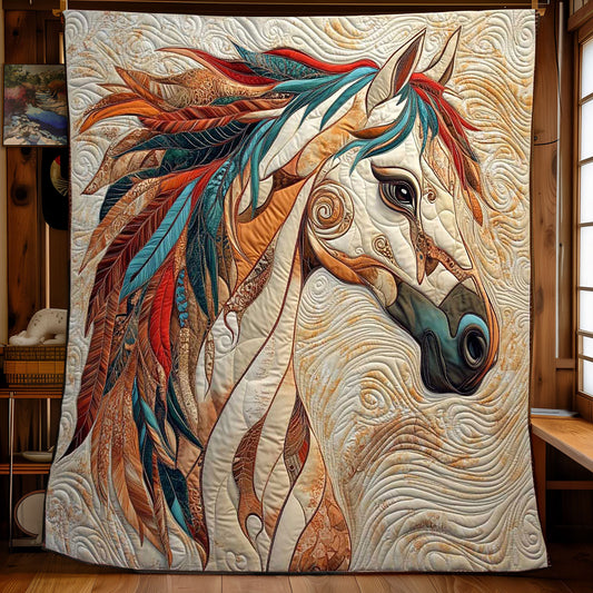 Native Horse WP1202012CL Quilt