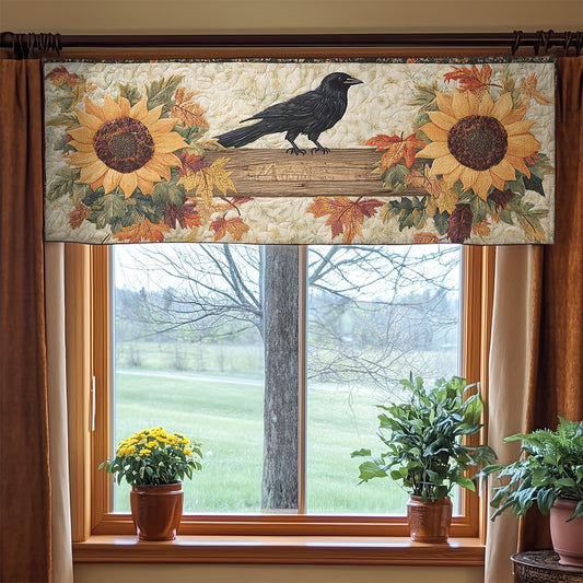 Sunlit Crow WN2907092CL Quilted Valance