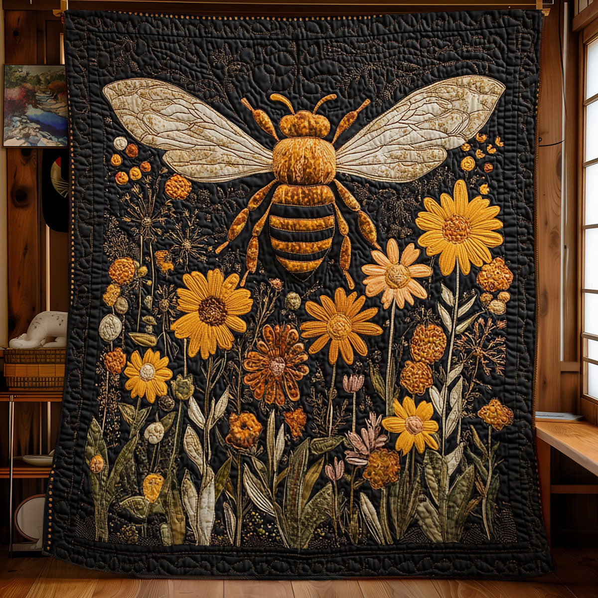 Golden Whispers WY2403027CL Quilt