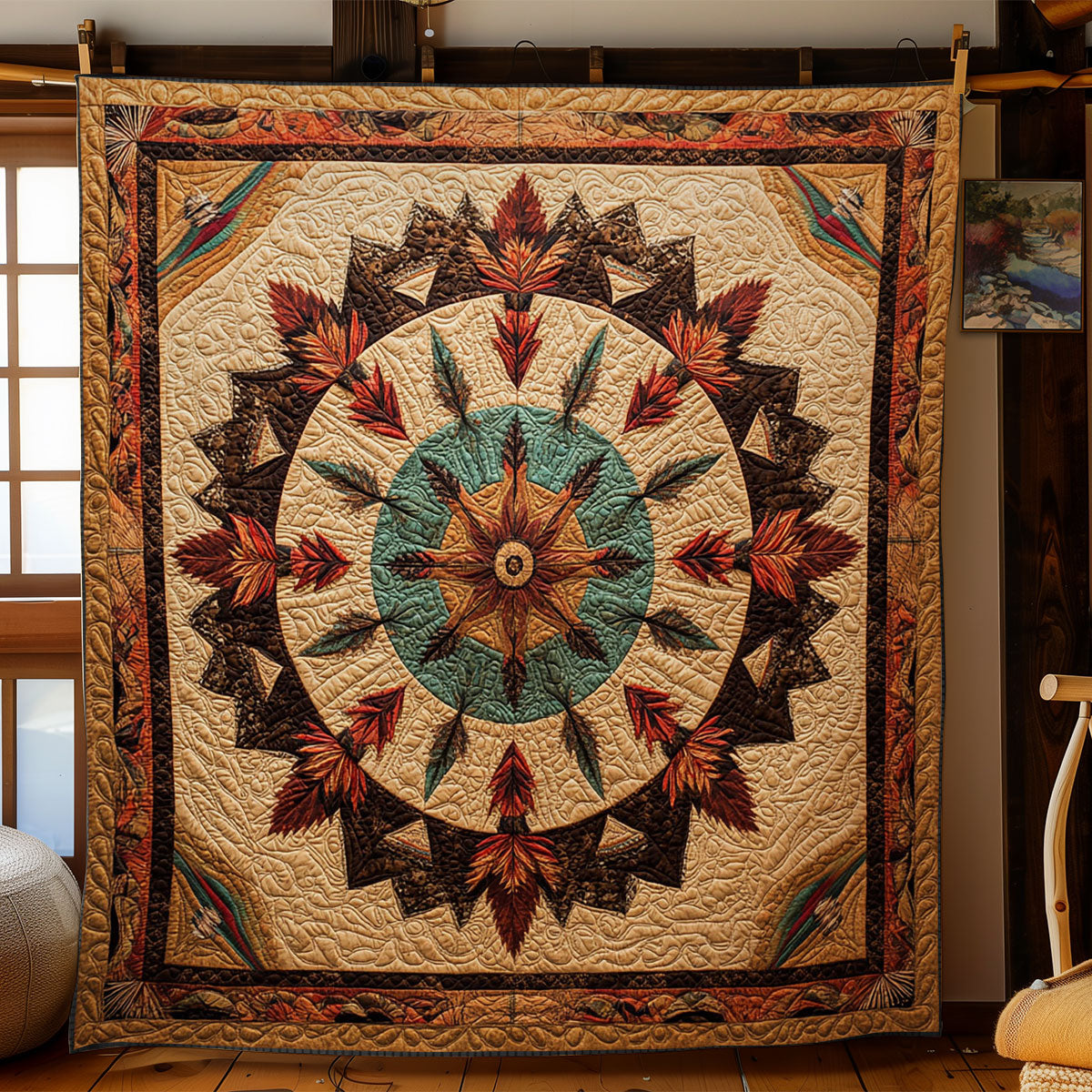 Native Spirit Roar WN1407063CL Quilt