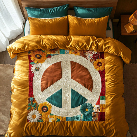 Bright Bloom Peace WN2208015CL Duvet Cover Set