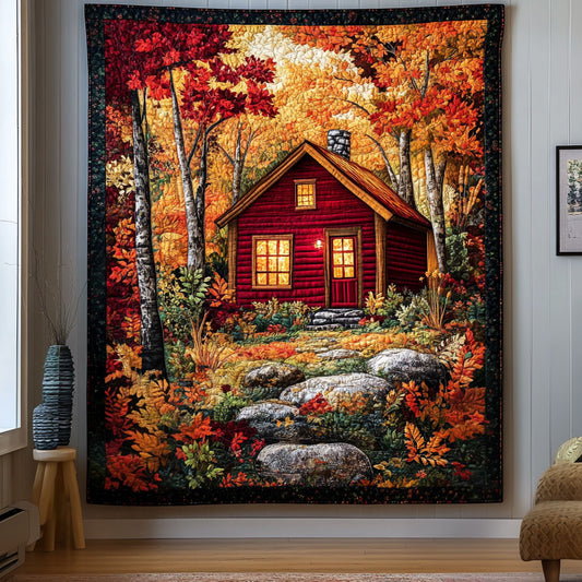 Crimson Cottage DH2909002CL Quilt