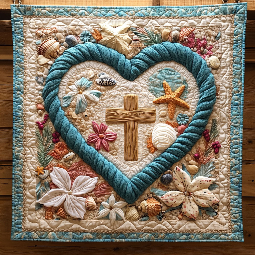 Beach Cross WN2508013CL Quilt