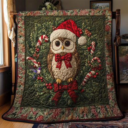 Christmas Owl Delight WN2911002CL Quilt