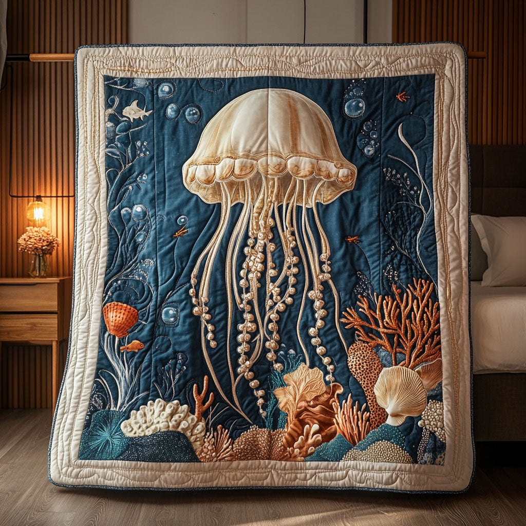 Ocean Jellyfish CW0601038CL Quilt