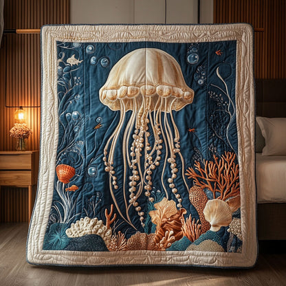 Ocean Jellyfish CW0601038CL Quilt