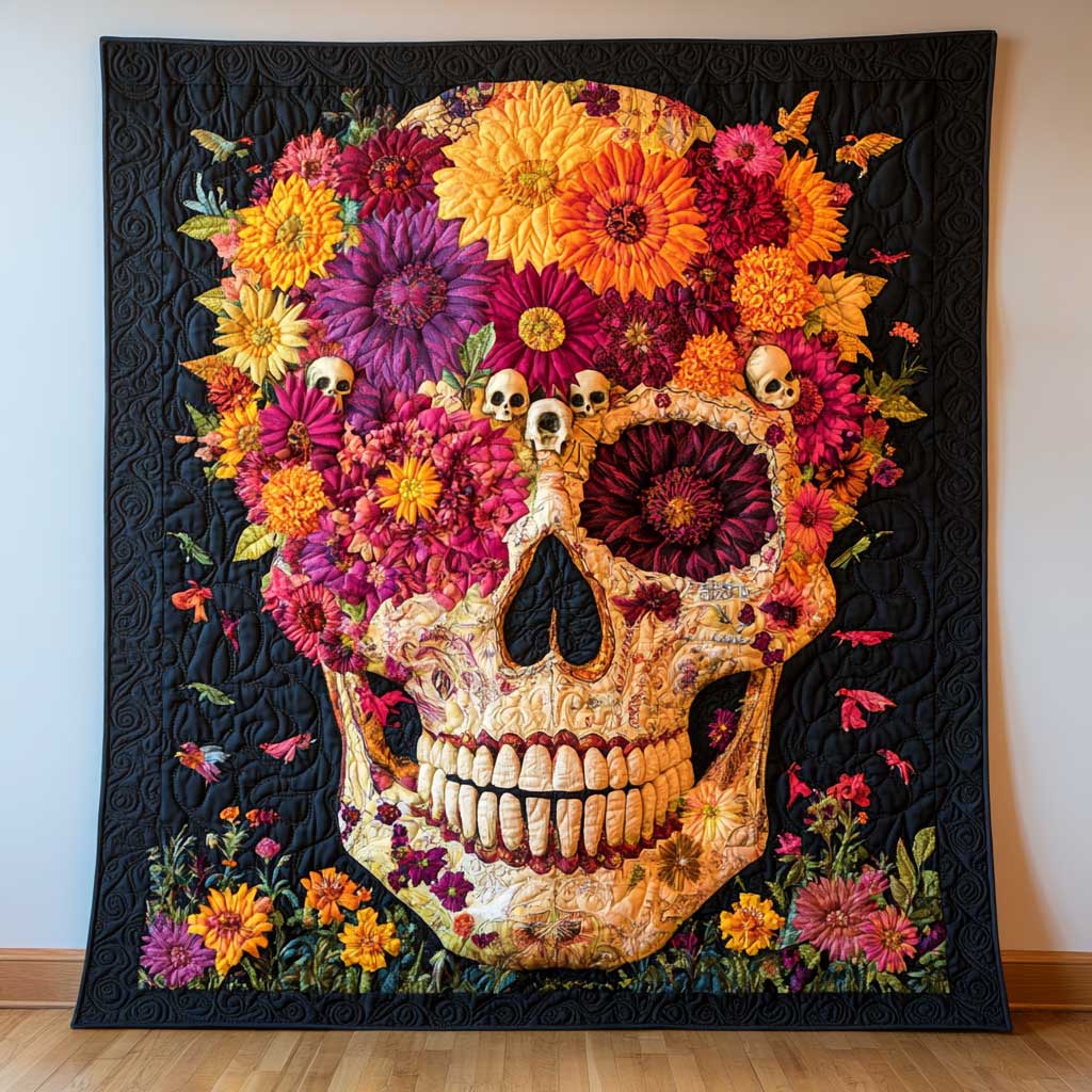 Unique Skull CQ0905020CL Quilt