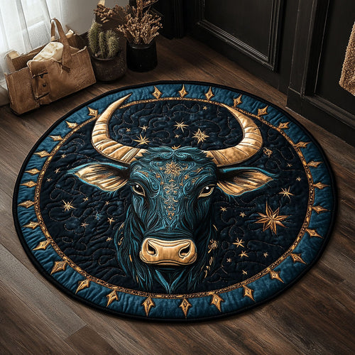 Totem of the Land CM2705021CL Quilted Round Mat