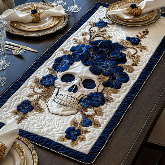 Skull Of Sapphire Grace CP0206033CL Quilted Table Runner