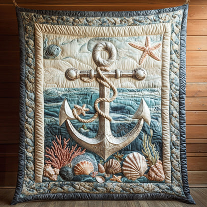 Ocean Anchor CW0107036CL Quilt