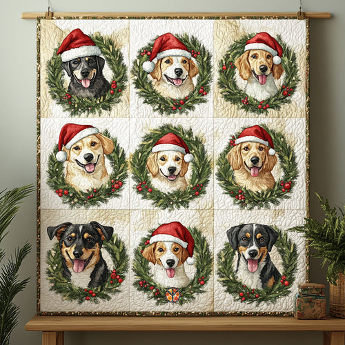 Dog Christmas WT1610011CL Quilt