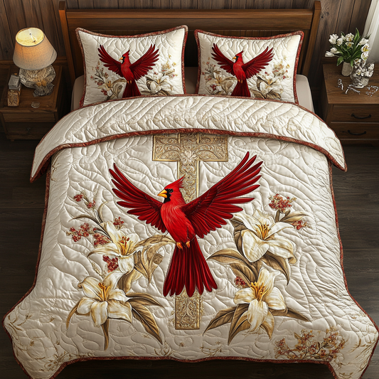 Graceful Cardinal XR2202002CL Duvet Cover Set