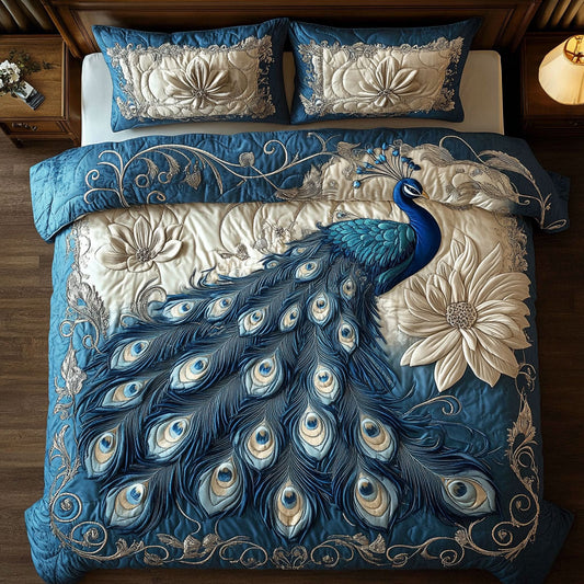 Peacock Royale WY2507065CL Duvet Cover Set