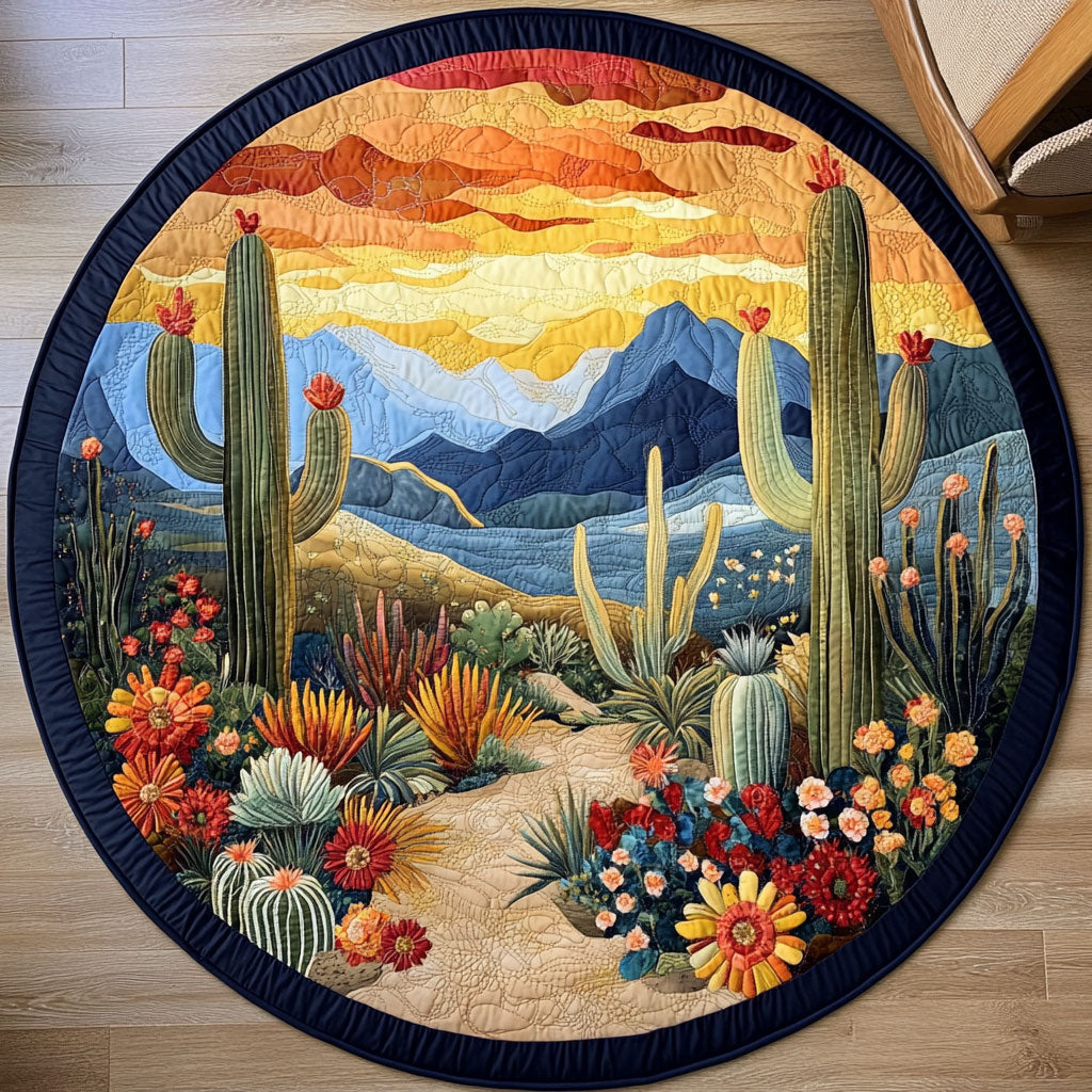 Vivid Southwest LT2411009CL Quilted Round Mat