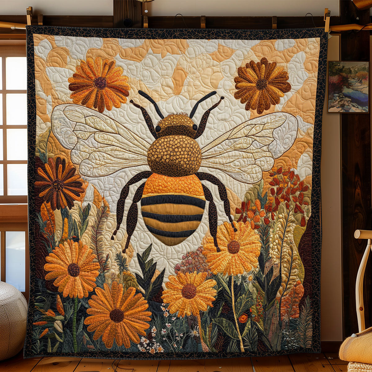 Daydream Of Bee WY2403022CL Quilt