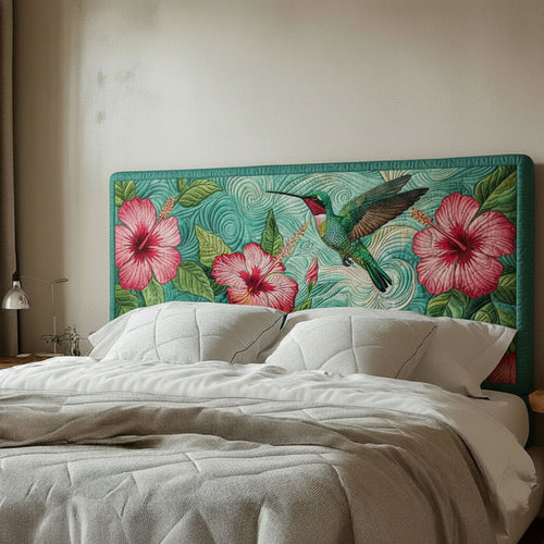 Hummingbird WJ0512003CL Quilted Headboard Slipcover